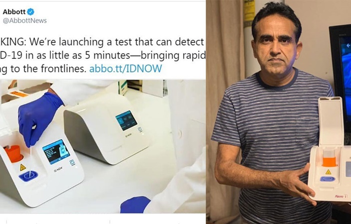 Emerging Pakistani Scientist developed a USA base Coronavirus Testing Kit 
