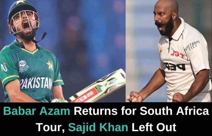 Babar Azam Returns for South Africa Tour, Sajid Khan Left Out