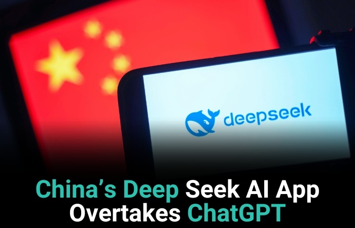 China’s Deep Seek AI App Overtakes ChatGPT 