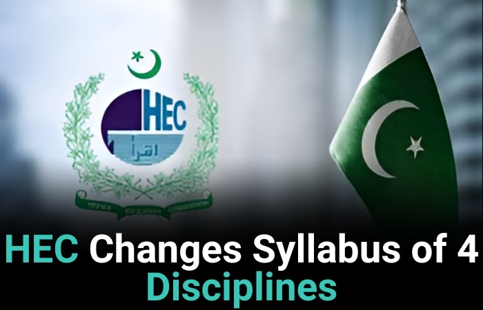 HEC Changes Syllabus Of 4 Disciplines