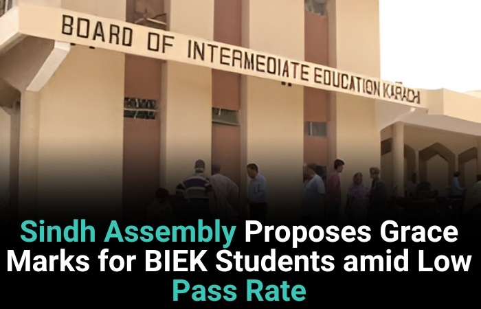 Sindh Assembly Proposes Grace Marks For BIEK Students Amid Low Pass Rate