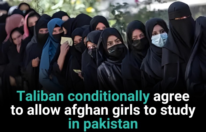 Taliban Conditionally Agree To Allow Afghan Girls To Study In Pakistan