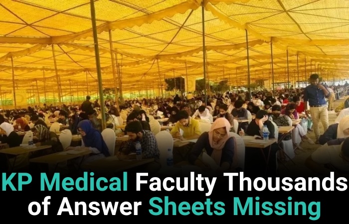 Thousands Of Answer Sheets Missing From KP Medical Faculty