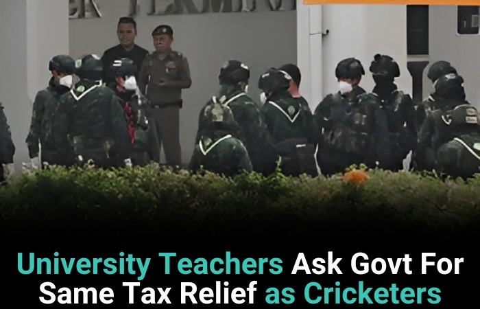 University Teachers Ask Govt For Same Tax Relief As Cricketers