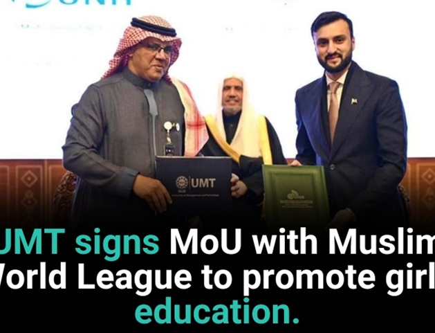 UMT Chairman & President Sign MoU With Muslim World League To Promote Girls’ Education