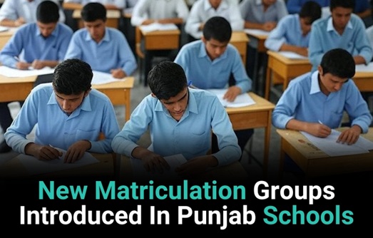 New Matriculation Groups Introduced In Punjab Schools